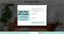 Desktop Screenshot of dreamgreendiy.com